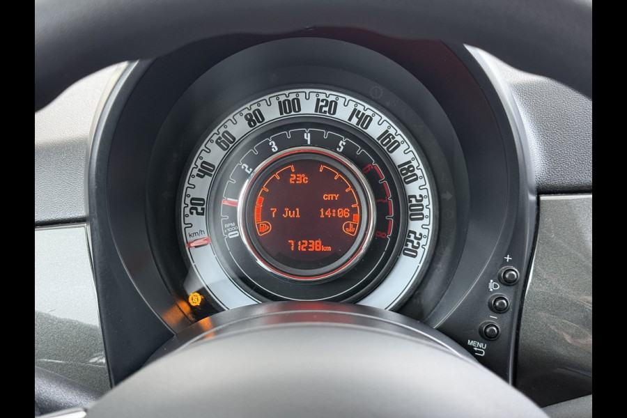 Fiat 500 1.0 TwinAir Airco Cruise Control Isofix PopStar Lmv City Steer ASR Dealeronderhouden Origineel Nederlandse Auto