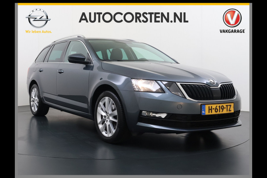 Škoda Octavia Combi 1.5TSI 150PK Automaat Stoelverwarming Apple Carplay Android Auto Navi Ecc Pdc Business Edition Isofix Cruise Control Led Lmv Bluetooth 1e Eigenaar Dealeronderhouden Origineel Nederlandse Auto