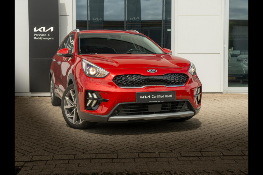 Kia Niro 1.6 GDi Hybrid DynamicPlusLine | Stoel en stuurverwarming| Navigatie | Achteruitrijcamera | Trekhaak |