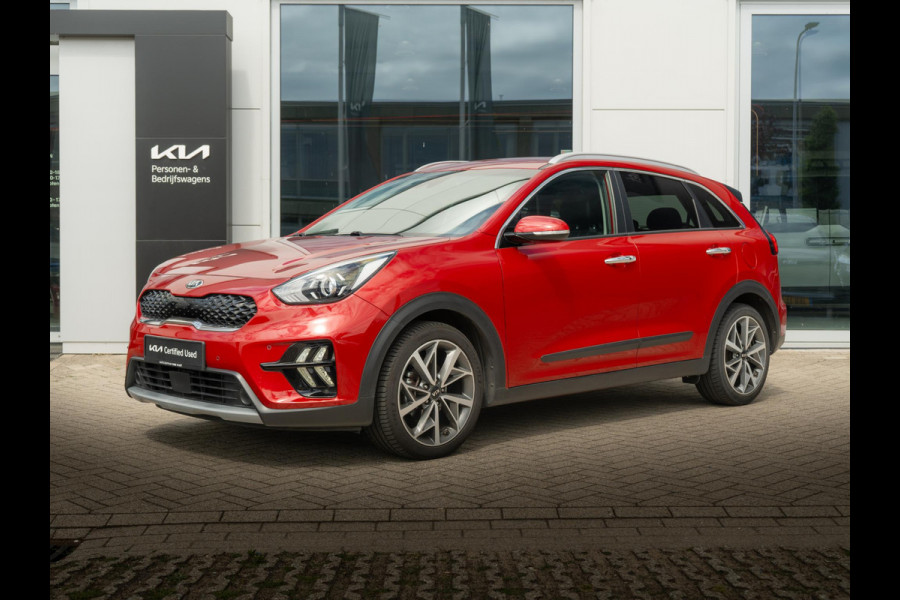 Kia Niro 1.6 GDi Hybrid DynamicPlusLine | Stoel en stuurverwarming| Navigatie | Achteruitrijcamera | Trekhaak |