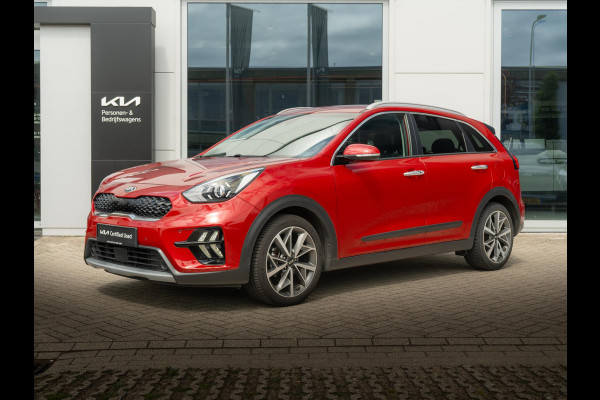 Kia Niro 1.6 GDi Hybrid DynamicPlusLine | Stoel en stuurverwarming| Navigatie | Achteruitrijcamera | Trekhaak |