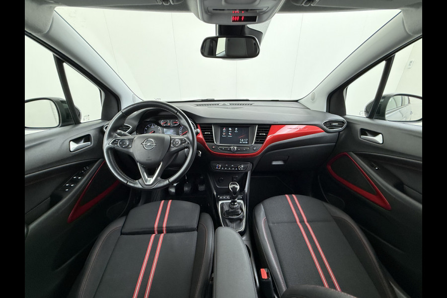 Opel Crossland 131PK Turbo GS Line Navi* Camera AGR Ergonomiezetel Apple Carplay Android Auto Cruise Control Airco Bluetooth Pdc Regen-Lichtsensor Lane Assist Lmv 16" Led Isofix ESP ABS 1e Eigenaar Dealeronderhouden Origineel Nederlandse Auto