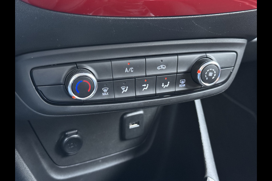 Opel Crossland 131PK Turbo GS Line Navi* Camera AGR Ergonomiezetel Apple Carplay Android Auto Cruise Control Airco Bluetooth Pdc Regen-Lichtsensor Lane Assist Lmv 16" Led Isofix ESP ABS 1e Eigenaar Dealeronderhouden Origineel Nederlandse Auto
