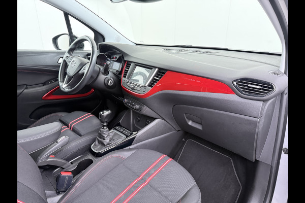 Opel Crossland 131PK Turbo GS Line Navi* Camera AGR Ergonomiezetel Apple Carplay Android Auto Cruise Control Airco Bluetooth Pdc Regen-Lichtsensor Lane Assist Lmv 16" Led Isofix ESP ABS 1e Eigenaar Dealeronderhouden Origineel Nederlandse Auto