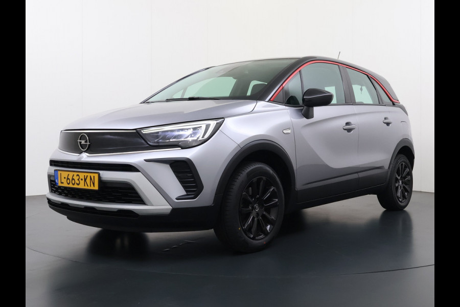Opel Crossland 131PK Turbo GS Line Navi* Camera AGR Ergonomiezetel Apple Carplay Android Auto Cruise Control Airco Bluetooth Pdc Regen-Lichtsensor Lane Assist Lmv 16" Led Isofix ESP ABS 1e Eigenaar Dealeronderhouden Origineel Nederlandse Auto