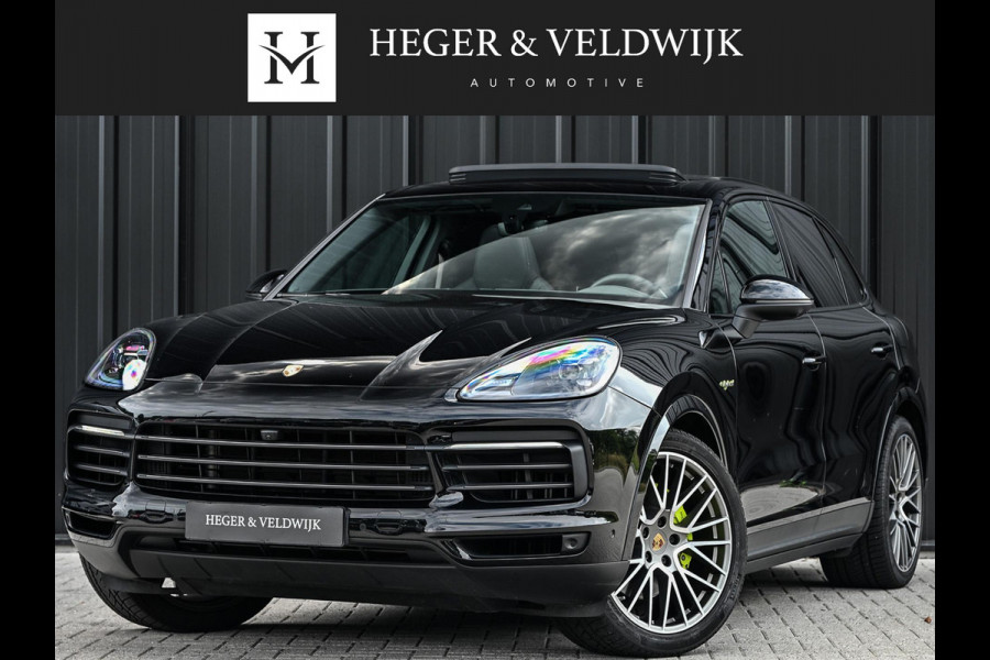 Porsche Cayenne 3.0 E-Hybrid Platinum Edition | Panoramadak | 360 Camera | Bose | Sport Chrono | Ambiance Verlichting | Stoelverwarming V+A | Luchtvering |