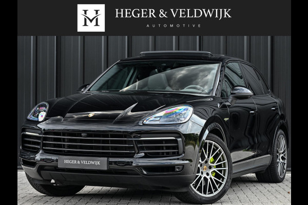 Porsche Cayenne 3.0 E-Hybrid Platinum Edition | Panoramadak | 360 Camera | Bose | Sport Chrono | Ambiance Verlichting | Stoelverwarming V+A | Luchtvering |