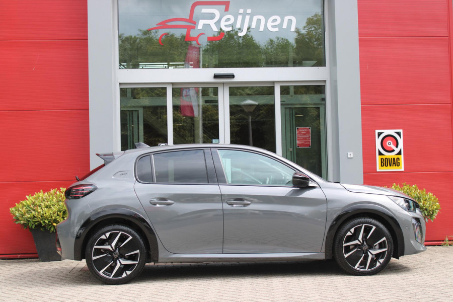 Peugeot 208 1.2 Hybrid 145PK AUTOMAAT GT | CAMERA VOOR + ACHTER | NAVIGATIE | DRAADLOZE APPLE CARPLAY/ANDROID AUTO | FULL LED KOPLAMPEN | LICHTMETALEN VELGEN 17" | DODEHOEK DETECTIE | DRAADLOZE TELEFOONLADER | KEYLESS ENTRY/START | DAB+ RADIO | ADAPTIVE CRUISE CONTROL |