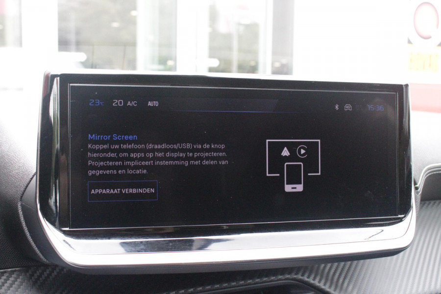 Peugeot 208 1.2 Hybrid 145PK AUTOMAAT GT | CAMERA VOOR + ACHTER | NAVIGATIE | DRAADLOZE APPLE CARPLAY/ANDROID AUTO | FULL LED KOPLAMPEN | LICHTMETALEN VELGEN 17" | DODEHOEK DETECTIE | DRAADLOZE TELEFOONLADER | KEYLESS ENTRY/START | DAB+ RADIO | ADAPTIVE CRUISE CONTROL |