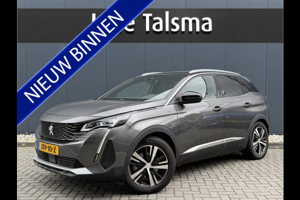 Peugeot 3008 1.6 HYbrid4 300 GT | Camera 360 | kantel schuifdak | Apple carplay/Android Auto | Stoelverwarming