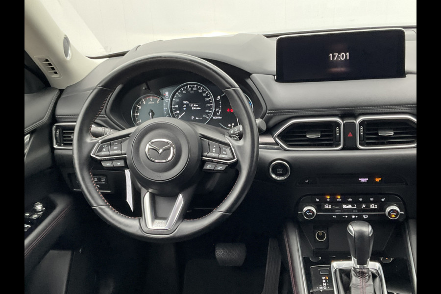 Mazda CX-5 2.5 194pk Sportive HUD 360°Cam BOSE Leer Stoelverw. 1Eig SkyActiv-G