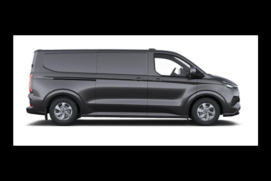 Ford E-Transit Cust. 340 L2H1 Limited 71 kWh | Adaptive Cruise Control |Inklapbare trekhaak | 17 inch Lichtmetalen Velgen | 2300kg trekgewicht | Verwarmbaar stuurwiel