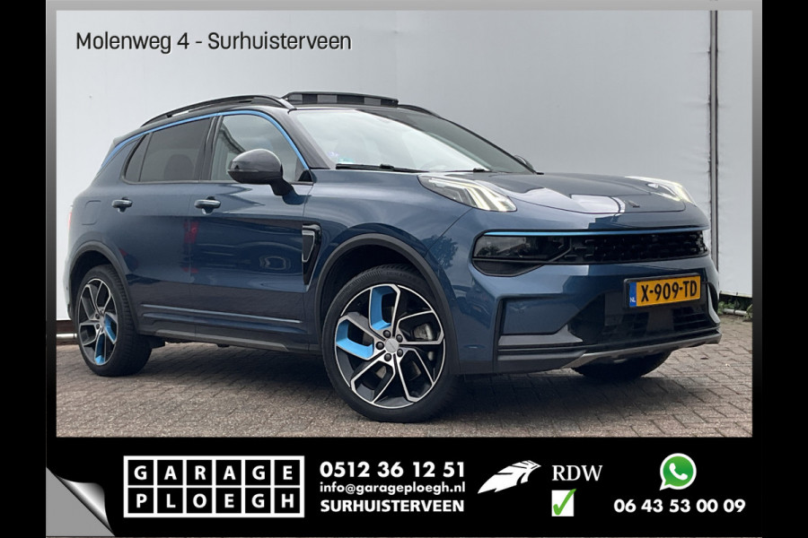 Lynk & Co 01 1.5 262pk PHEV Zwarte Hemel 360°Cam Stoelverw. Pano.dak Plug-in