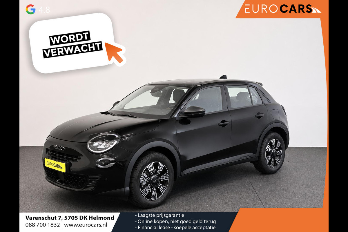 Fiat 600 1.2 Hybrid Icon Wireless CarPlay Stoelverwarming Cruise Control PDC+Camera achter Full  LED Virtual Cockpit