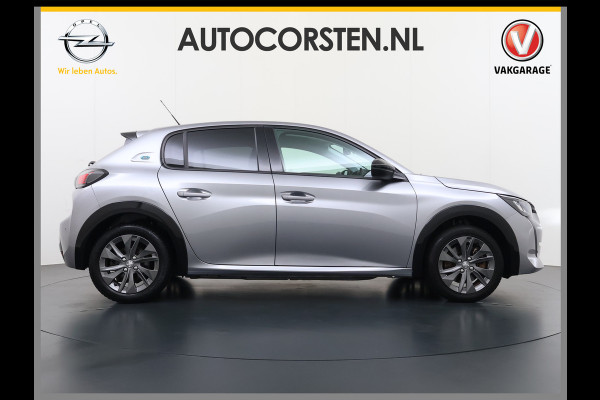Peugeot e-208 EV 5Drs Allure Pack 50kWh SOH 90% 360°Camera Stoelverwarming 3D-Navi Ecc Pdc Apple Carplay Android Auto Keyless Cruise Control Regen-Lichtsensor Privacy Glas Lmv Led Lane Assist Isofix DAB Bluetooth