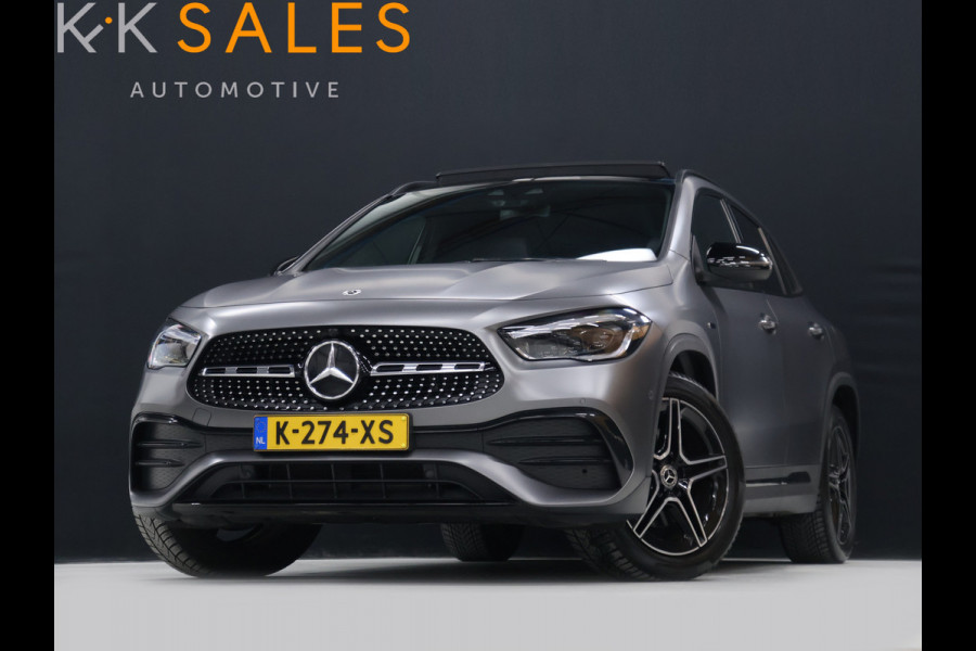Mercedes-Benz GLA 250 e AMG Business Solution SOH 100% [SCHUIFKANTELDAK, CAMERA, TREKHAAK, PDC, CRUISE, STOELVERWARMING, DIGITAL DASH, ELEKTRISCH VERSTELBARE STOELEN, ELEKTISCHE ACHTERKLEP, NIEUWSTAAT]