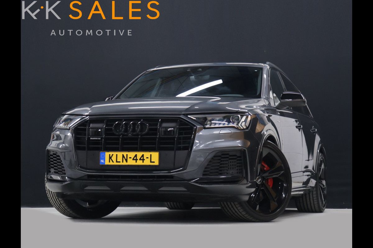 Audi Q7 60 TFSI e quattro Competition S-Line [B&O, LUCHTVERING, 22INCH, ELEKTRISCHE STOELEN, APPLE CARPLAY, ANDROID, STOELVERWARMING, CAMERA, TREKHAAK UITKLAPBAAR, ELEKTRISCHE ACHTERKLEP, NIEUWSTAAT]