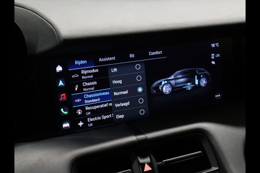Porsche Taycan Cross Turismo 4 93 kWh [LUCHTVERING, ADAPTIVE CRUISE, MEMORY SEATS, APPLE CARPLAY, ANDROID, CAMERA, PDC V+A, STOELVERWARMING, DIGITAL DASH, MULTIFUNCTIONEEL STUURWIEL, ELEKTRISCHE ACHTERKLEP, NAVIGATIE, NIEUWSTAAT]