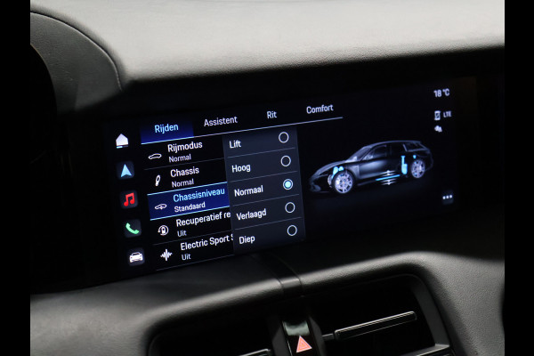 Porsche Taycan Cross Turismo 4 93 kWh [LUCHTVERING, ADAPTIVE CRUISE, MEMORY SEATS, APPLE CARPLAY, ANDROID, CAMERA, PDC V+A, STOELVERWARMING, DIGITAL DASH, MULTIFUNCTIONEEL STUURWIEL, ELEKTRISCHE ACHTERKLEP, NAVIGATIE, NIEUWSTAAT]
