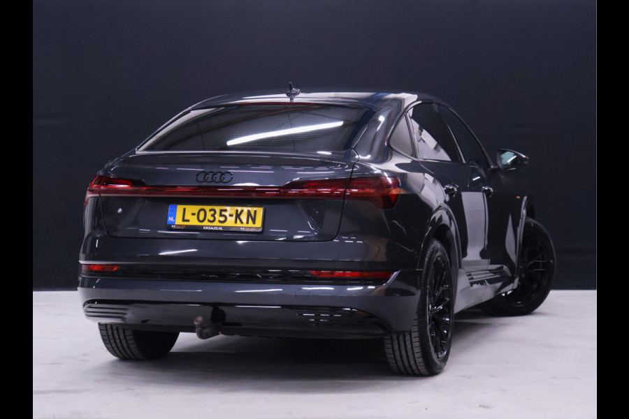 Audi e-tron Sportback 55 quattro edition 95 kWh [TREKHAAK, KOFFERKLEP ELEKTRISCH, CRUISE CONTROL, SCHAKELFLIPPERS, NIEUWSTAAT]