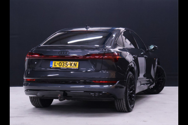 Audi e-tron Sportback 55 quattro edition 95 kWh [TREKHAAK, KOFFERKLEP ELEKTRISCH, CRUISE CONTROL, SCHAKELFLIPPERS, NIEUWSTAAT]