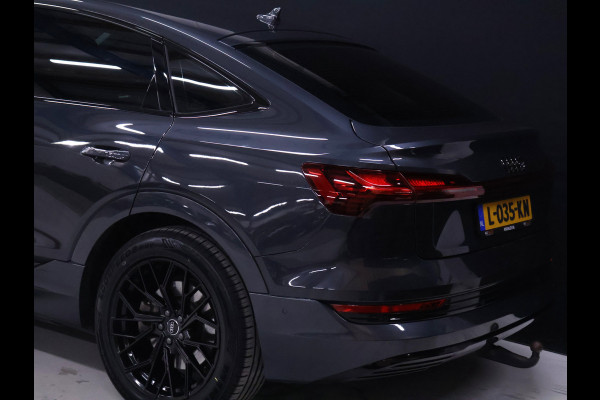 Audi e-tron Sportback 55 quattro edition 95 kWh [TREKHAAK, KOFFERKLEP ELEKTRISCH, CRUISE CONTROL, SCHAKELFLIPPERS, NIEUWSTAAT]
