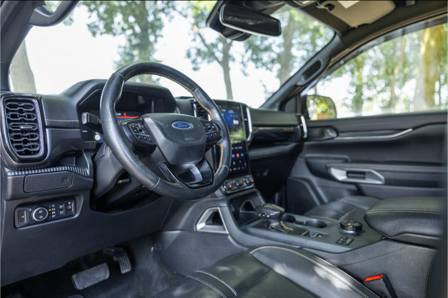 Ford Ranger 2.0 EcoBlue Wildtrak | Dubbel cabine | ACC | 360 Camera | Bang & Olufsen | Dodehoek detector | Trekhaak | Stoelverwarming | CarPlay | Navigatie | Nieuwe APK