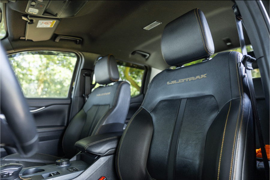Ford Ranger 2.0 EcoBlue Wildtrak | Dubbel cabine | ACC | 360 Camera | Bang & Olufsen | Dodehoek detector | Trekhaak | Stoelverwarming | CarPlay | Navigatie | Nieuwe APK