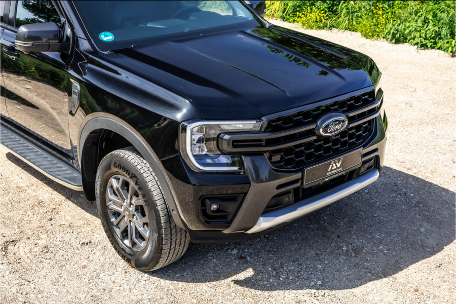 Ford Ranger 2.0 EcoBlue Wildtrak | Dubbel cabine | ACC | 360 Camera | Bang & Olufsen | Dodehoek detector | Trekhaak | Stoelverwarming | CarPlay | Navigatie | Nieuwe APK