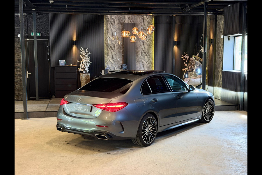 Mercedes-Benz C-Klasse 300 AMG Line|Pano|Sfeer|360C|Burmester