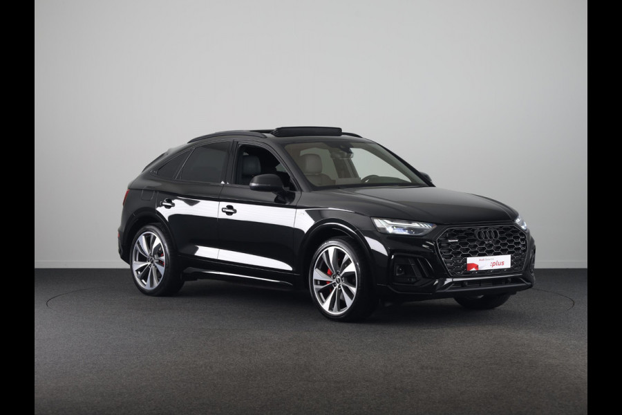 Audi Q5 Sportback 55 TFSI e S edition Competition 367pk | Panoramadak | Trekhaak | Head uo Display | B&O Premium Audio | Verlengde garantie | S-line interieur