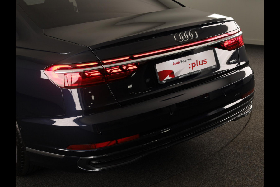 Audi A8 60 TFSI e quattro Lang 462pk | Panoramadak | Ventilatie + massage voor en achter | HUD | Luchtvering |