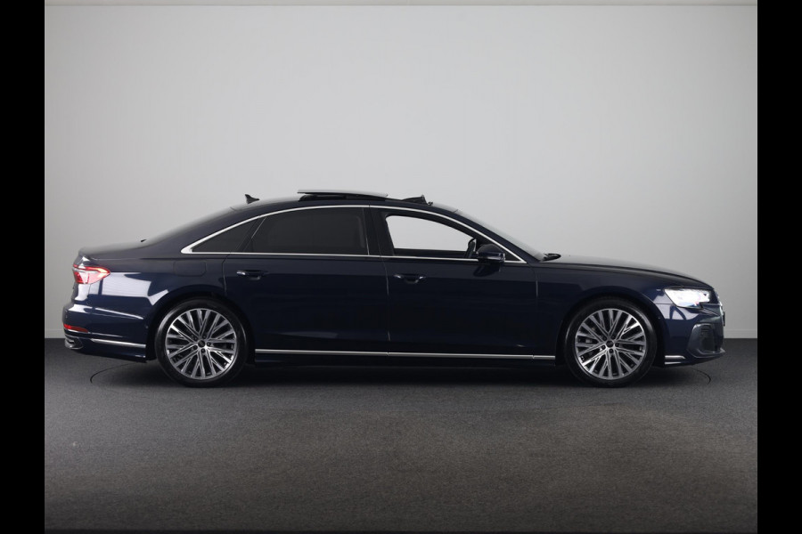 Audi A8 60 TFSI e quattro Lang 462pk | Panoramadak | Ventilatie + massage voor en achter | HUD | Luchtvering |