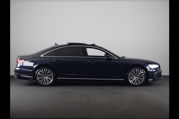 Audi A8 60 TFSI e quattro Lang 462pk | Panoramadak | Ventilatie + massage voor en achter | HUD | Luchtvering |