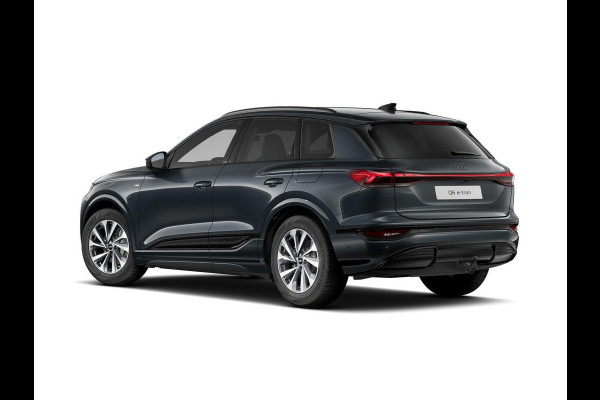 Audi Q6 e-tron S edition 83 kWh 225pk | Trekhaak wegklapbaar | S-line Exterieur | MMI bijrijdersscherm | Stoelverwaming voor en achter