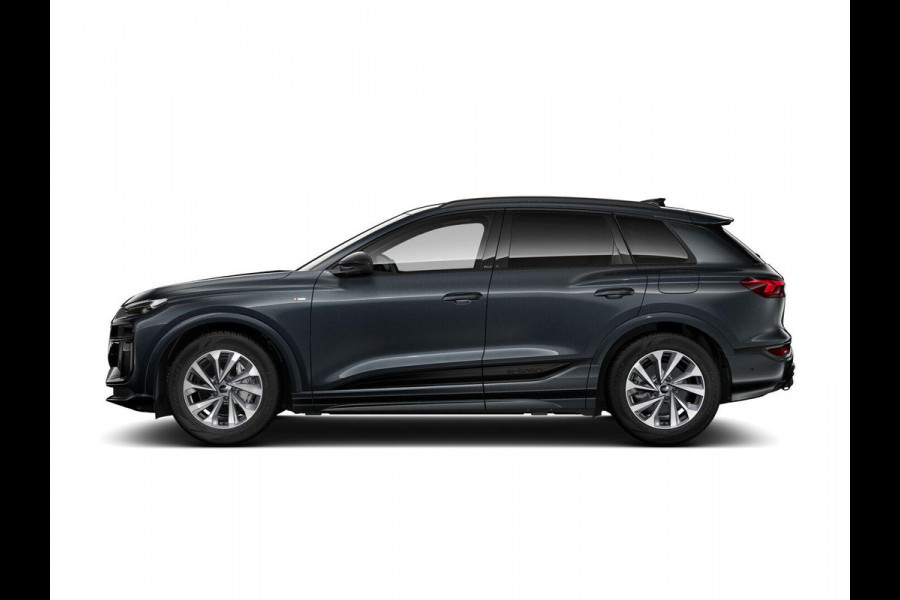 Audi Q6 e-tron S edition 83 kWh 225pk | Trekhaak wegklapbaar | S-line Exterieur | MMI bijrijdersscherm | Stoelverwaming voor en achter