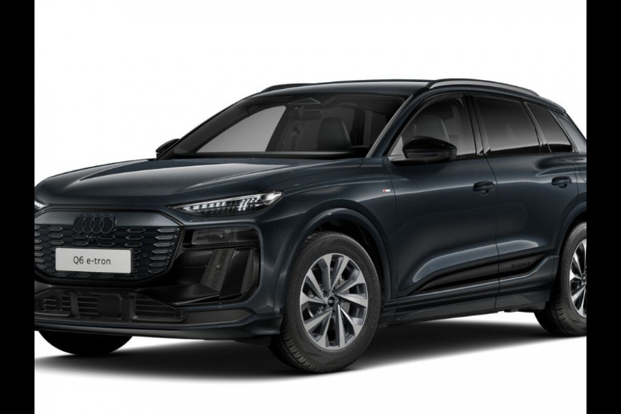 Audi Q6 e-tron S edition 83 kWh 225pk | Trekhaak wegklapbaar | S-line Exterieur | MMI bijrijdersscherm | Stoelverwaming voor en achter