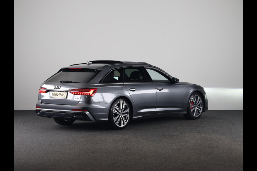 Audi A6 Avant 55 TFSI e quattro Pro Line S Competition 367pk | Panoramadak | Wegklapbare trekhaak | B&O Audio | Parkeercamera