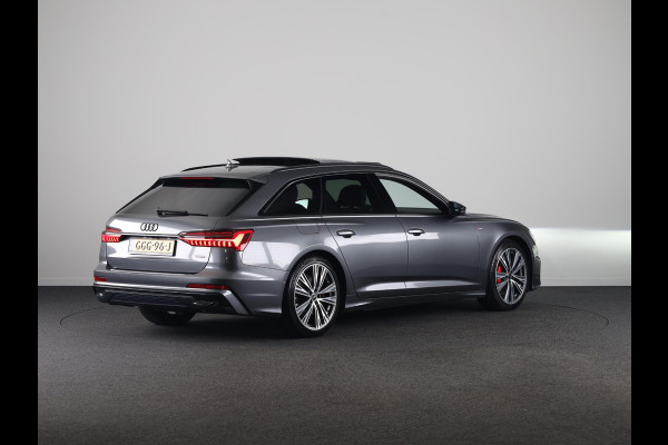 Audi A6 Avant 55 TFSI e quattro Pro Line S Competition 367pk | Panoramadak | Wegklapbare trekhaak | B&O Audio | Parkeercamera