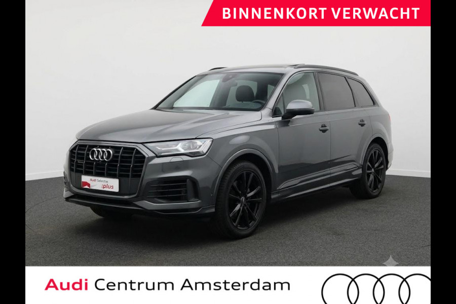 Audi Q7 55 TFSI e quattro Pro Line 340pk | Panoramadak | Parkeercamera | Lederen bekleding | Elektrisch verstelbare en verwarmbare voorstoelen |