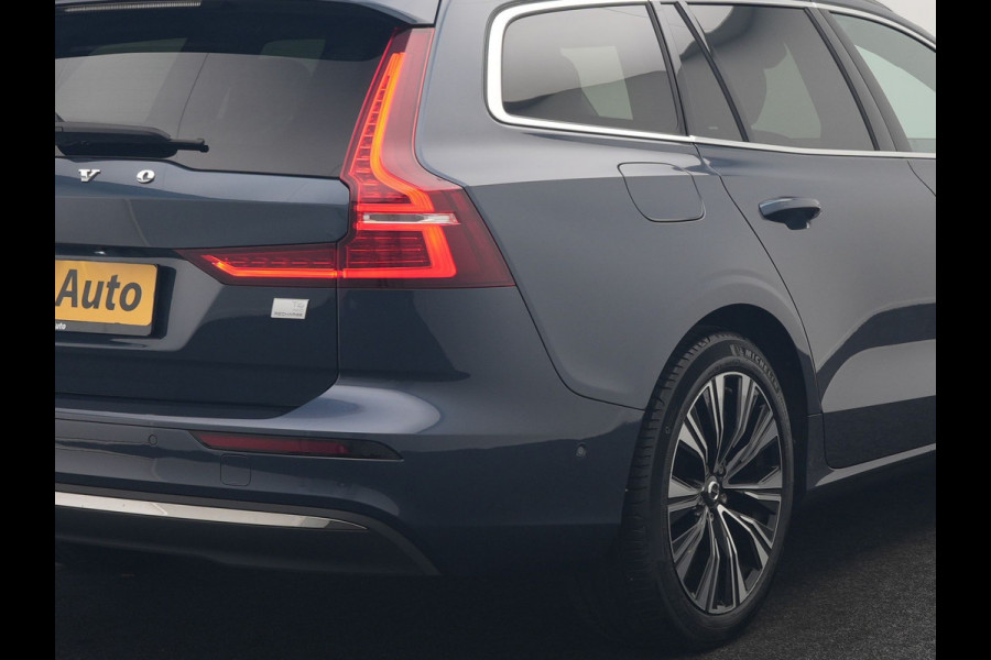 Volvo V60 T6 AWD Plus Bright LONG RANGE PHEV 350pk Dealer O.H. | Trekhaak Af Fabriek | Panodak | Adaptive Cruise | 360 Camera | Comfortstoelen Memory & Verwarmd | Stuur Verwarmd | Keyless | Blis | Apple Carplay | Google Assistent | DAB | Plug In Hybrid |