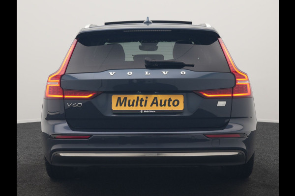 Volvo V60 T6 AWD Plus Bright LONG RANGE PHEV 350pk Dealer O.H. | Trekhaak Af Fabriek | Panodak | Adaptive Cruise | 360 Camera | Comfortstoelen Memory & Verwarmd | Stuur Verwarmd | Keyless | Blis | Apple Carplay | Google Assistent | DAB | Plug In Hybrid |