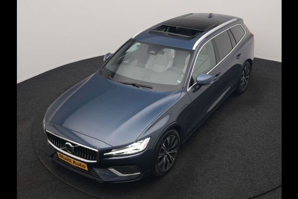 Volvo V60 T6 AWD Plus Bright LONG RANGE PHEV 350pk Dealer O.H. | Trekhaak Af Fabriek | Panodak | Adaptive Cruise | 360 Camera | Comfortstoelen Memory & Verwarmd | Stuur Verwarmd | Keyless | Blis | Apple Carplay | Google Assistent | DAB | Plug In Hybrid |