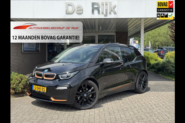BMW i3 S 120Ah 42 kWh RoadStyle Edition | Pano, Leder, Navi, Camera, Stoelverw., Cruise | NAP | Dealeronderhouden |