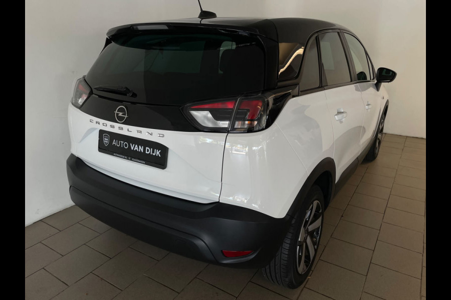 Opel Crossland 1.2 Turbo Edition AIRCO NAVI CRUISE ELEK RAMEN CENT VERG VELGEN ZWART DAK PRIVACY GLAS ZEER NETTE AUTO