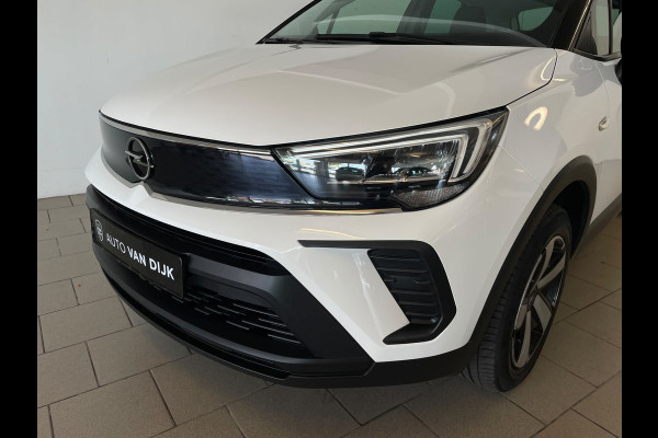 Opel Crossland 1.2 Turbo Edition AIRCO NAVI CRUISE ELEK RAMEN CENT VERG VELGEN ZWART DAK PRIVACY GLAS ZEER NETTE AUTO