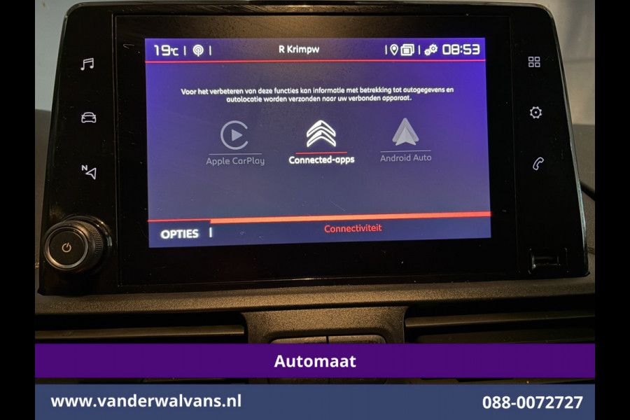 Citroën Berlingo 1.2 PureTech 130pk Automaat Benzine L1H1 Euro6 Airco | 2x zijdeur | Camera | Apple Carplay Android Auto, Cruisecontrol, Parkeersensoren