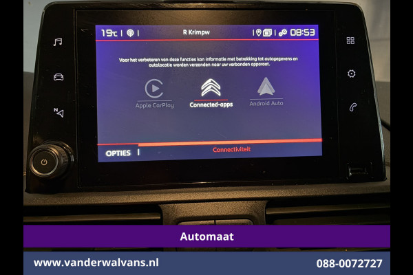 Citroën Berlingo 1.2 PureTech 130pk Automaat Benzine L1H1 Euro6 Airco | 2x zijdeur | Camera | Apple Carplay Android Auto, Cruisecontrol, Parkeersensoren