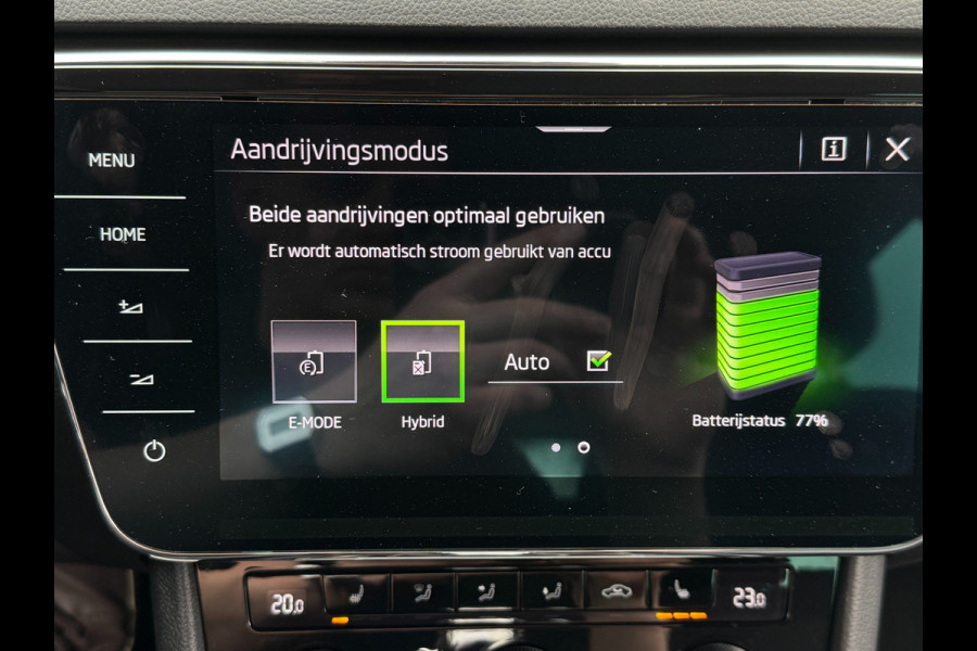 Škoda Superb Combi iV 218PK DSG HYBRID BUSINESS CAMERA/NAVI/VIRTUAL/STUURVERW.