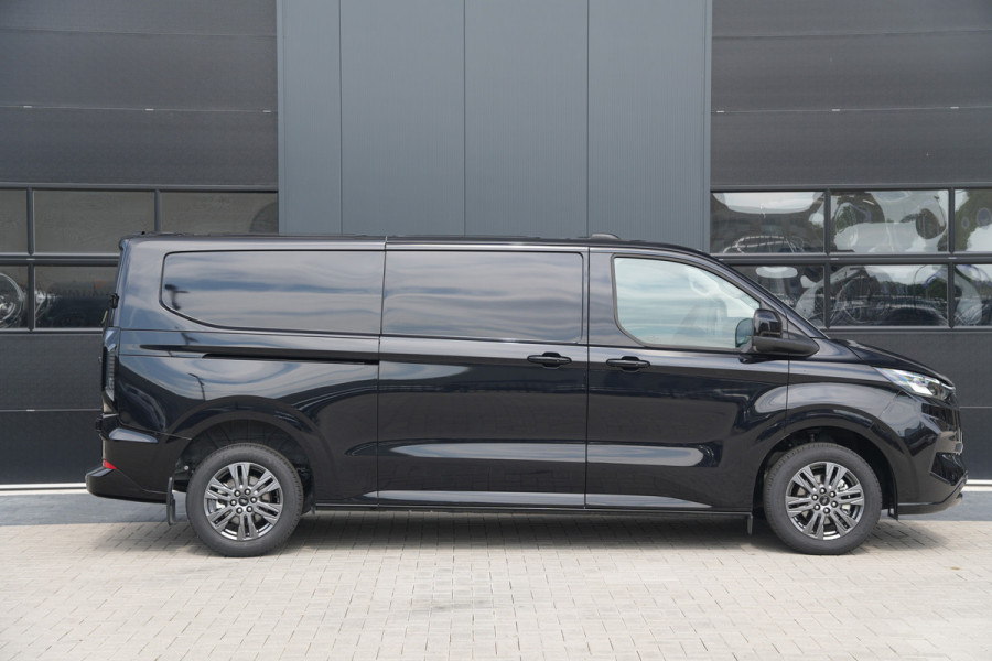 Ford Transit Custom 320 2.0 TDCI L2H1 Limited 170pk - 1+1 Stoelopstelling - 2x Schuifdeur - Adaptive Cruise - Verwarmd stuur - Blind spot - Navigati